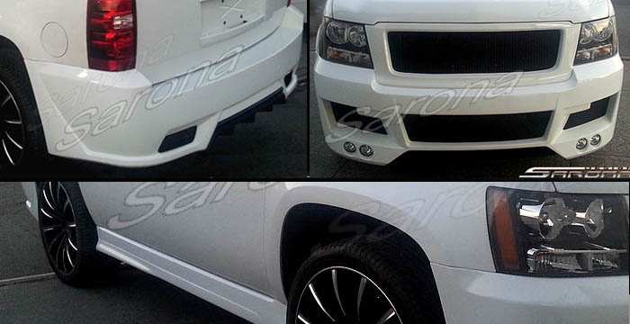 Custom Chevy Suburban  SUV/SAV/Crossover Body Kit (2007 - 2014) - $2900.00 (Part #CH-046-KT)
